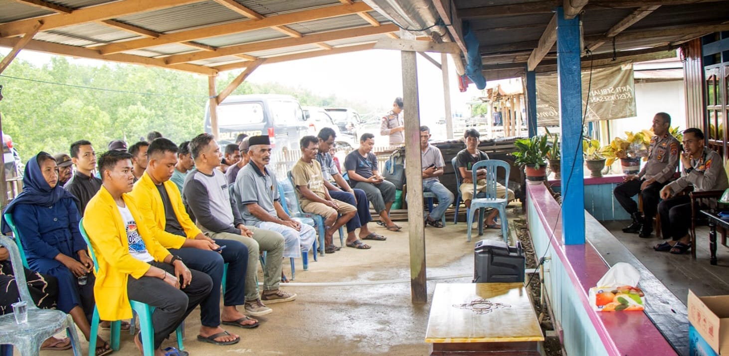 Ngopi Bareng Kapolres Konsel, Warga Pamandati Keluhkan Knalpot Bogar