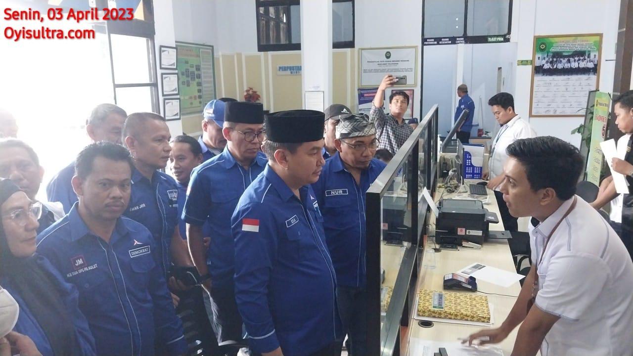 Ratusan Kader PD Sultra Sampaikan Surat Perlindungan Hukum ke MA Melalui PTUN Kendari