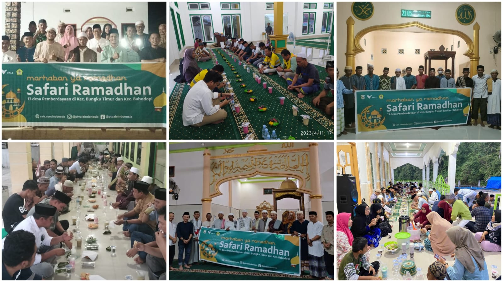 PT Vale Morowali - PB Al-Khairaat Safari Ramadan di 13 Desa Pemberdayaan