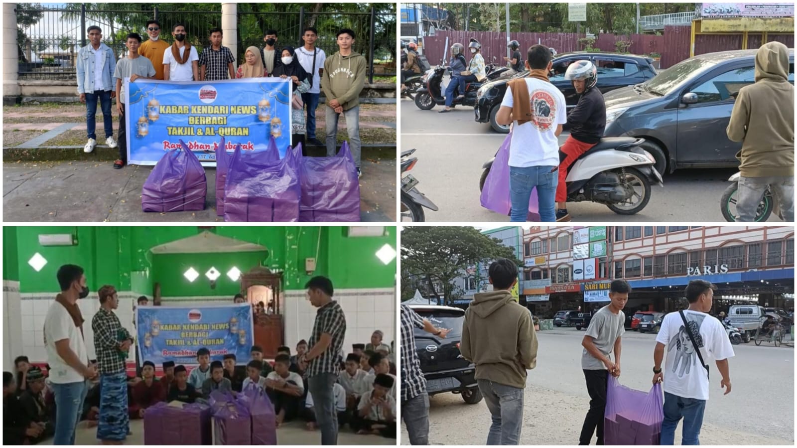 Tingkatkan Kepedulian Sesama Umat Muslim, Manajemen KKN Sambangi Pondok Pesantren Darul Muchlisin