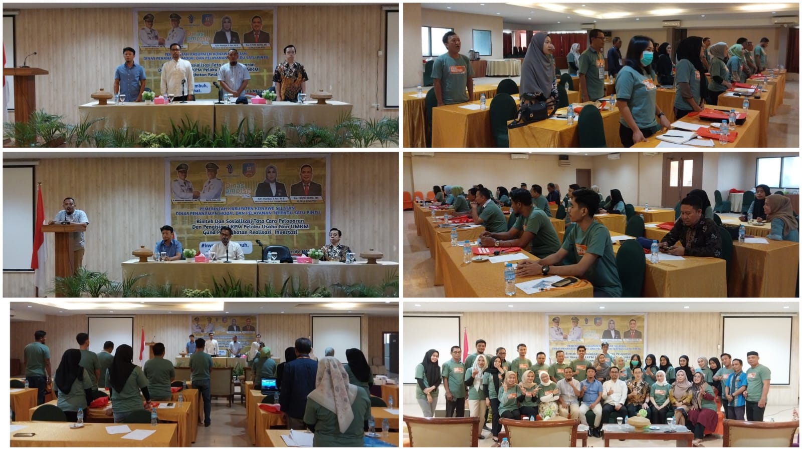 Tingkatkan Investasi, DPM-PTSP Konsel Edukasi Pelaku Usaha Tata Cara Pelaporan LKPM Non UMKM