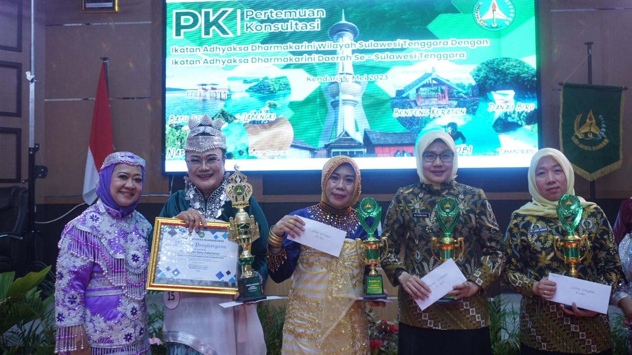 Lomba Fotografi Alam IAD Kejati Sultra, Foto Nyonya Lanny Ahmad Juara Satu