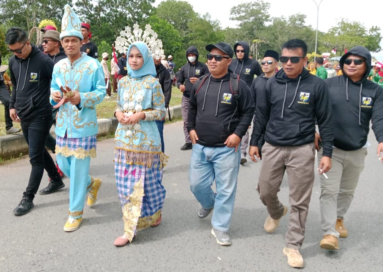 Perayaan HUT ke-20 Konsel, KNPI Ikut Pawai Budaya