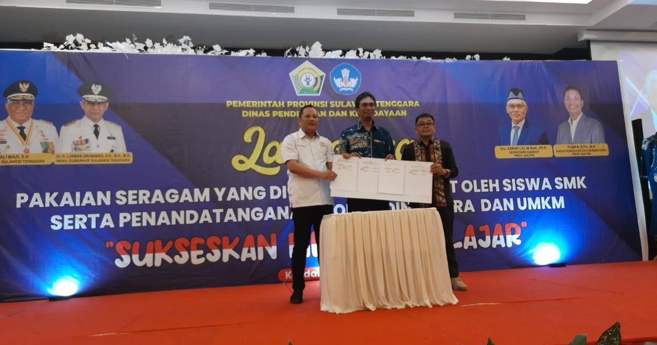 Kadin dan Disdikbud Sultra Teken MoU Pemberdayaan SMK