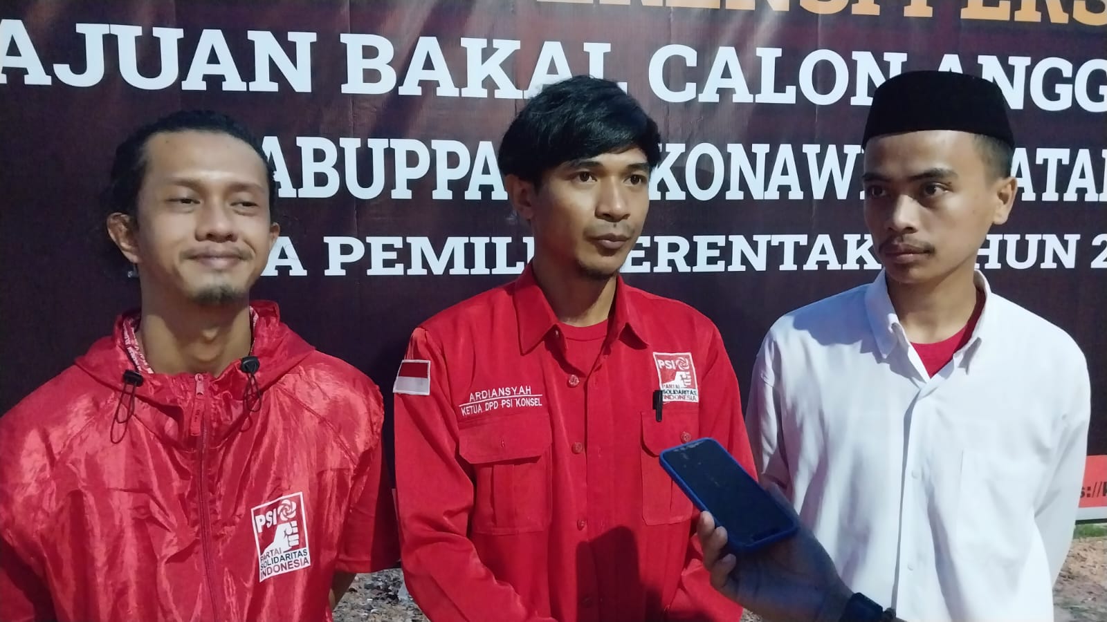 Andalkan Caleg Milenial, PSI Konsel Target Satu Kursi Tiap Dapil