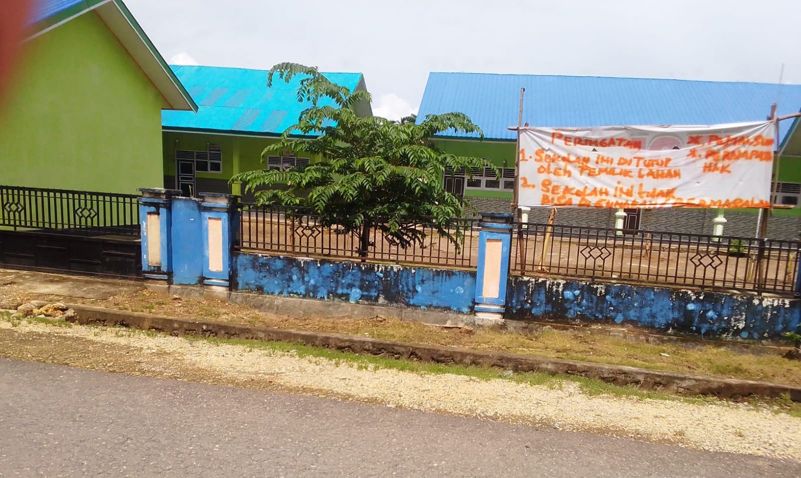 Pemilik Lahan Hentikan Pembangunan Gedung SDN 5 Wawonii Utara