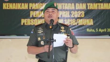 Tanamkan Nilai Pancasila Generasi Muda, Dandim 1416 Muna akan Kerahkan Babinsa di Sekolah