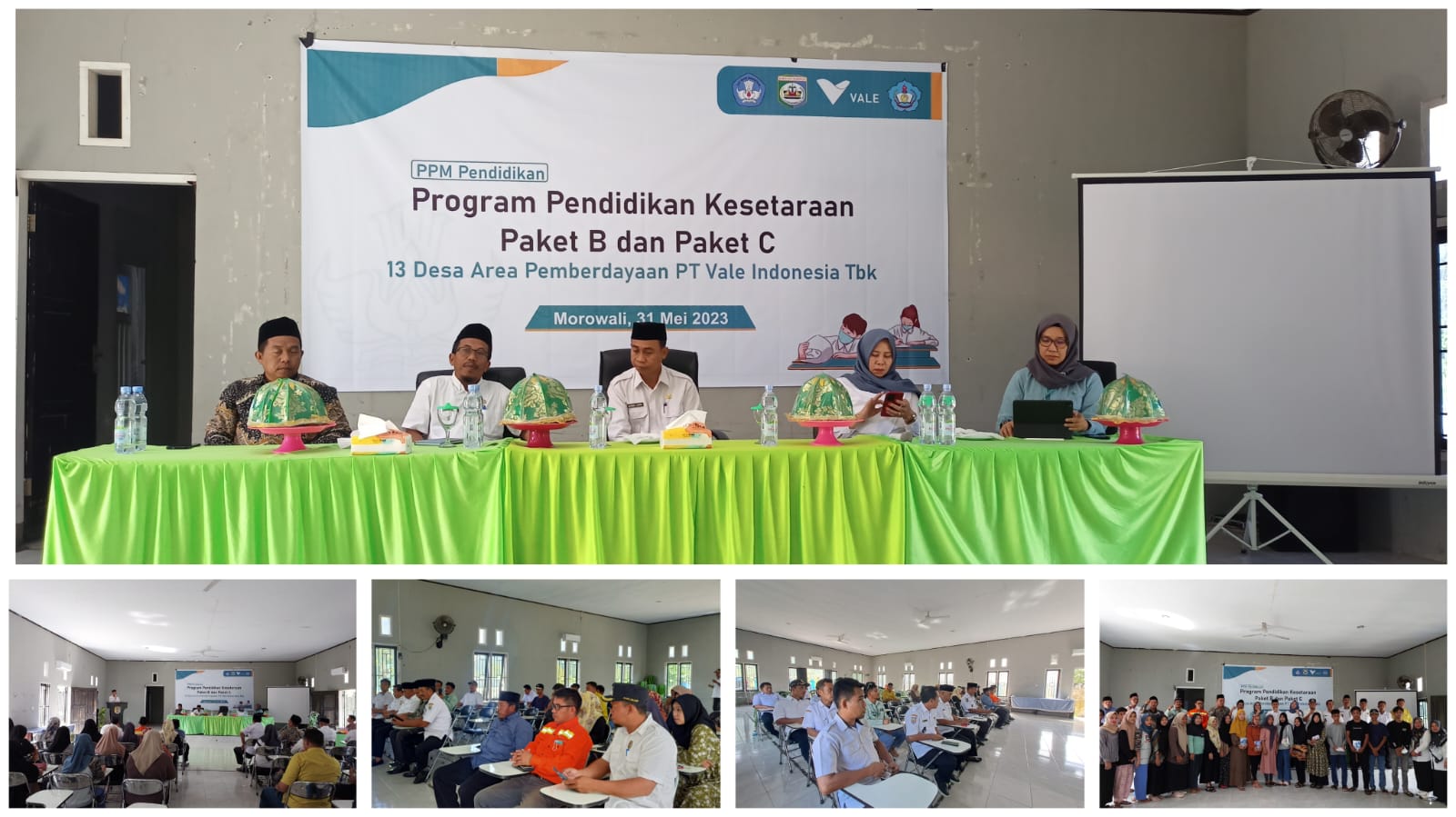 Tingkatkan Mutu Pendidikan, PT Vale Launching Program Pendidikan Kesetaraan di Blok Morowali