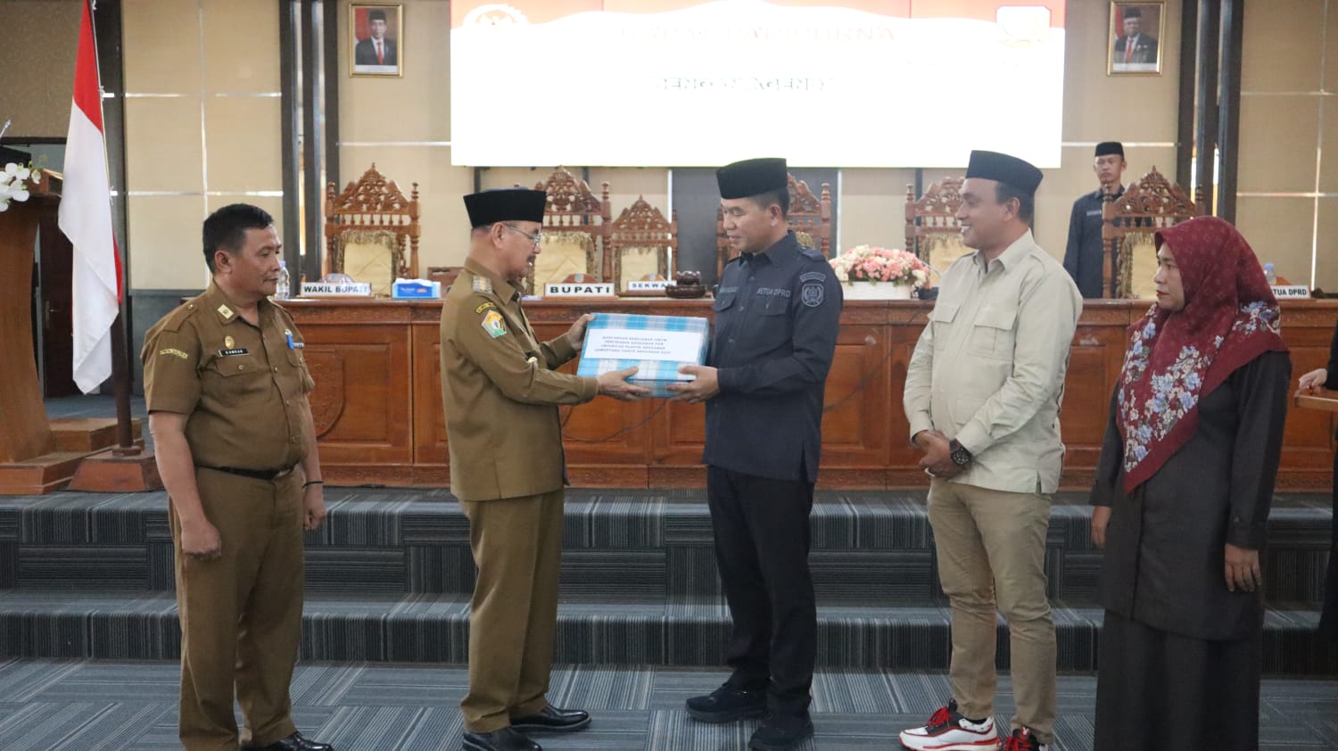 DPRD Konsel Gelar Paripurna Penyerahan KUPA PPAS Perubahan 2023