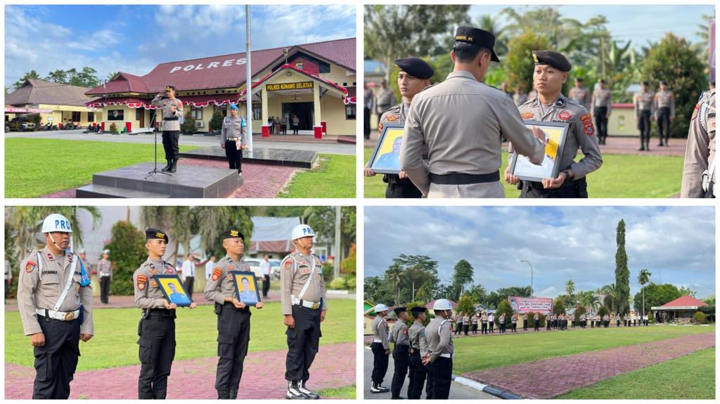 Dua Personel Polres Konsel Resmi Dipecat