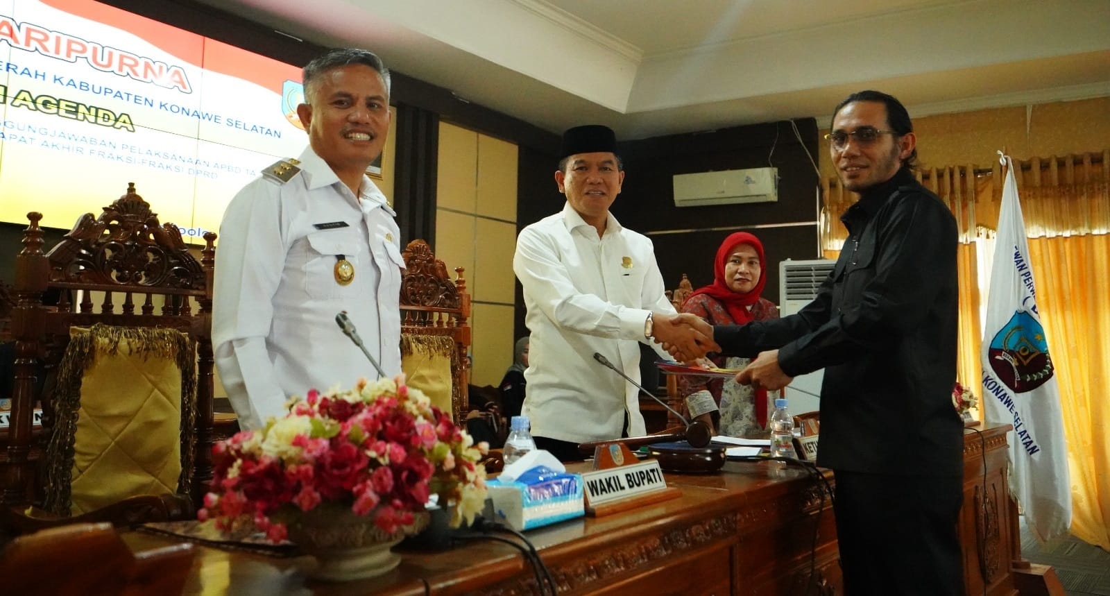 Dewan Konawe Selatan Terima Pelaksanaan APBD 2022 dengan Beberapa Catatan