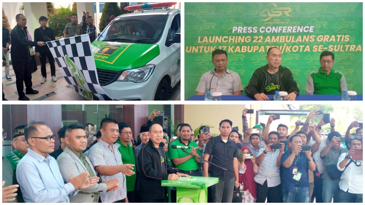 Yayasan ASR Serahkan 22 Ambulans Gratis Untuk Warga Sulawesi Tenggara