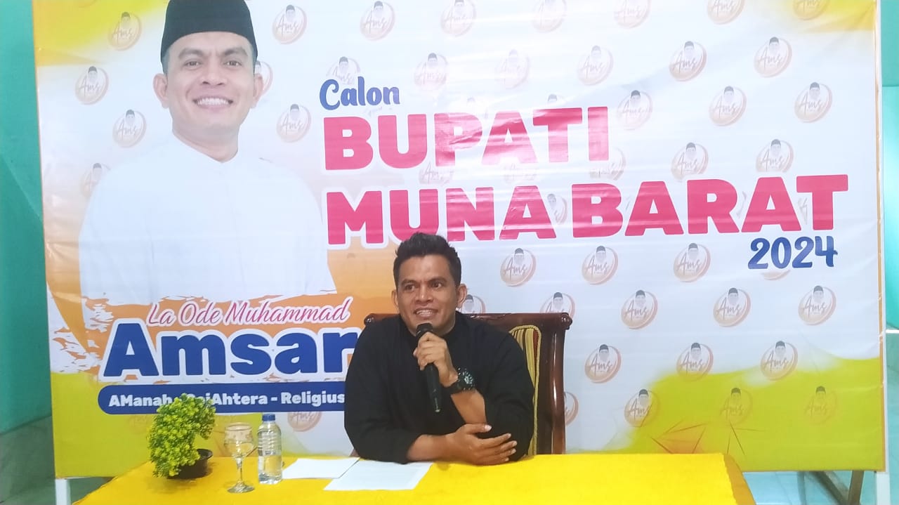 La Ode Amsar Siap Maju Jadi Calon Bupati Muna Barat