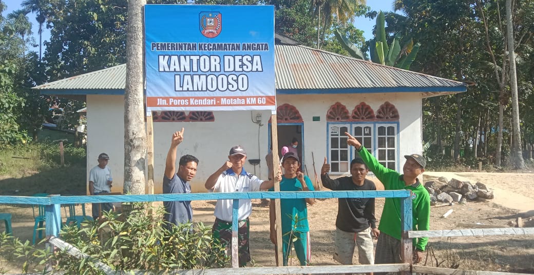 Kantor dan Balai Desa Lamooso Disegel Warga, Ini Respons DPMD Konawe Selatan