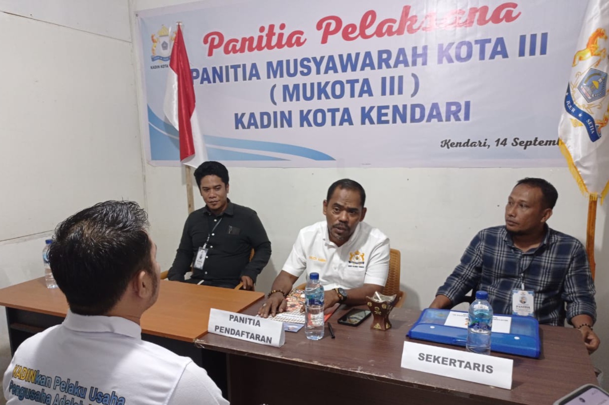 Terjadi Kekosongan Pengurus, Kadin Kota Kendari akan Gelar Musyawarah Kota