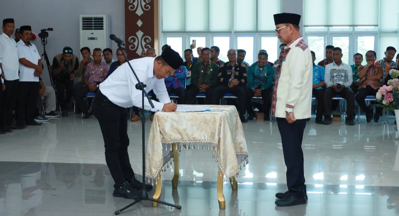 Jelang Pemungutan Suara 24 September 2023, Cakades di Konawe Selatan Teken Pakta Integritas