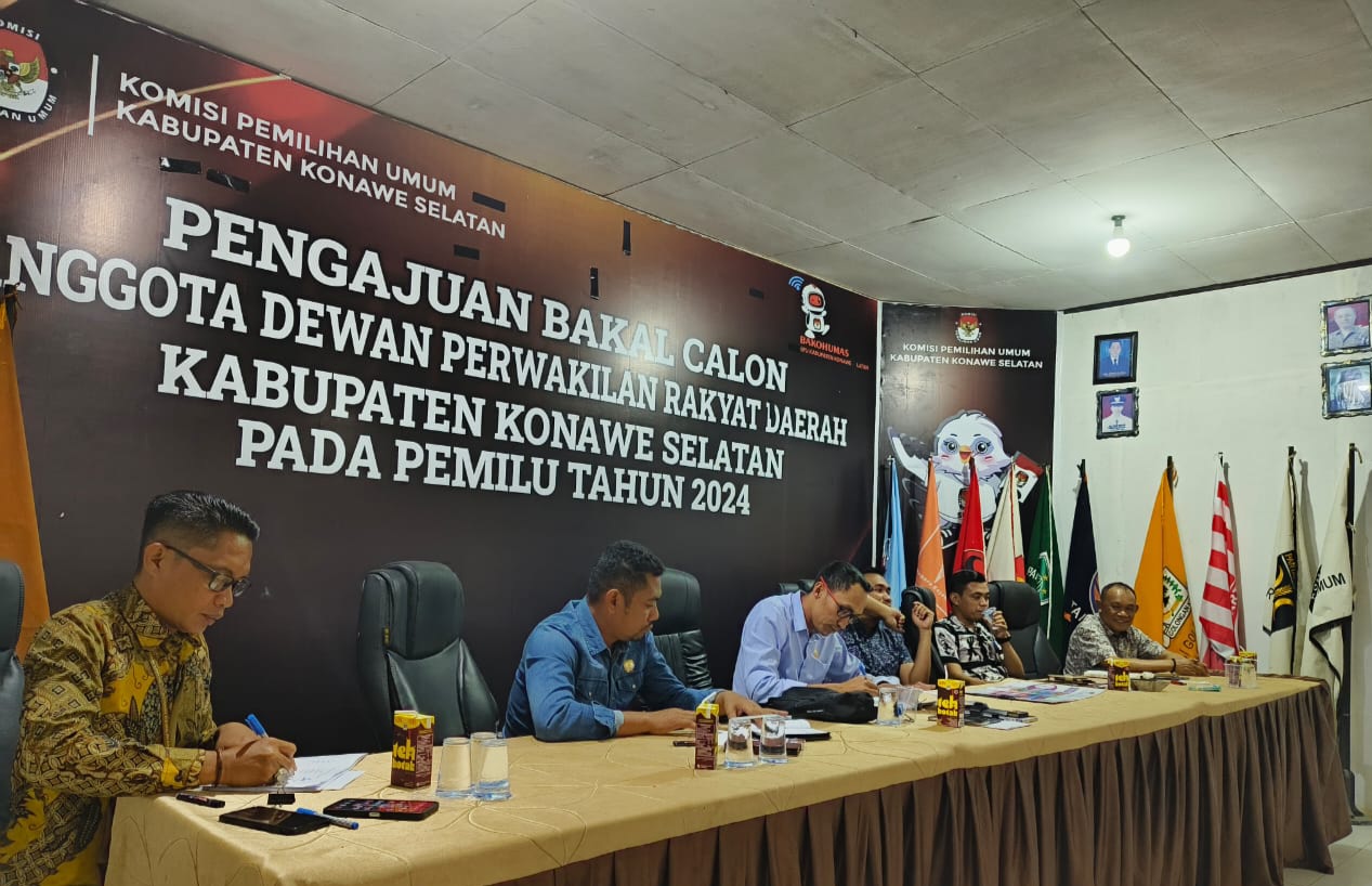 KPU Konawe Selatan Mulai Lakukan Pencermatan DCT Pemilu 2024