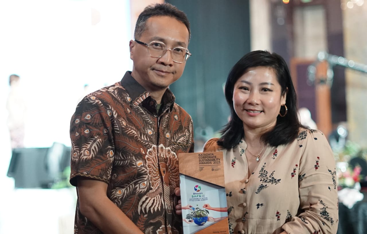 Komitmen Terhadap Keberlanjutan, PT Vale Raih Corporate Sustainability Award 2023