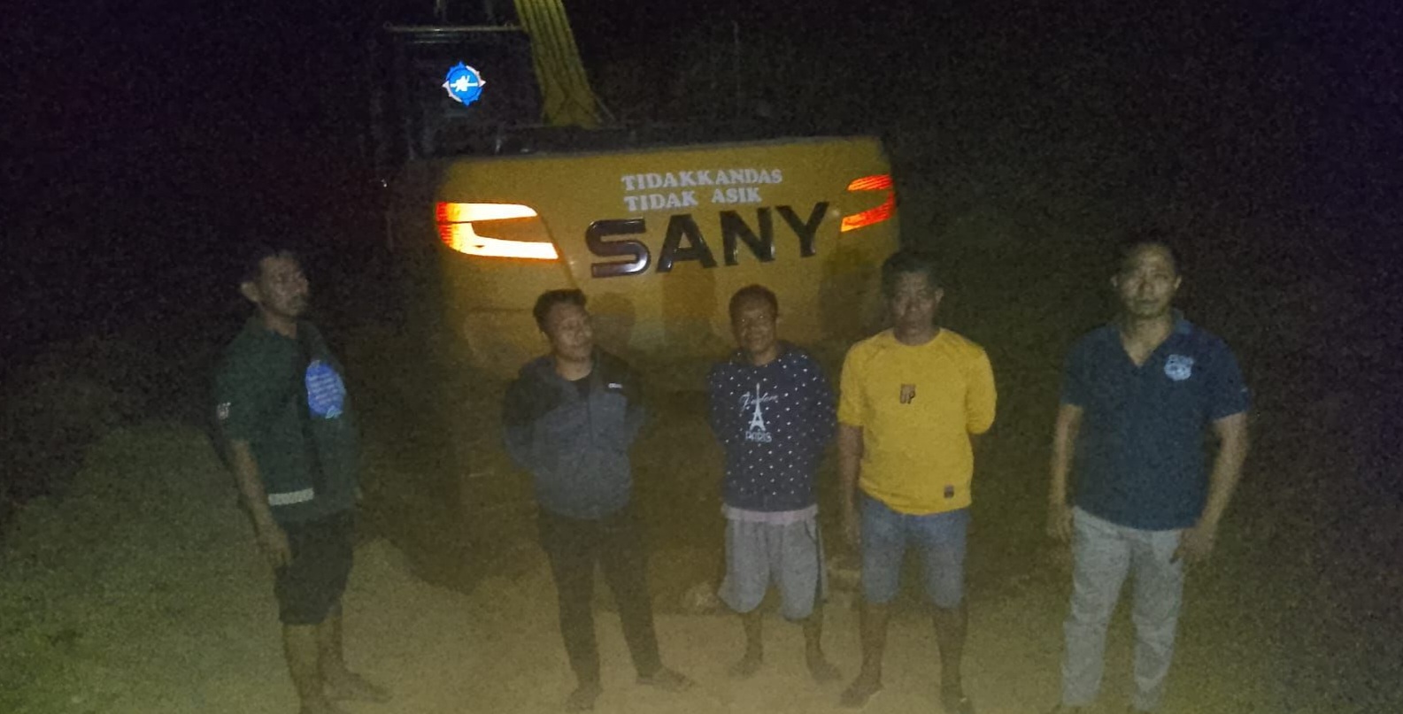 Polres Konawe Selatan Tangkap Dua Terduga Pelaku Penambangan Ilegal di Palangga Selatan