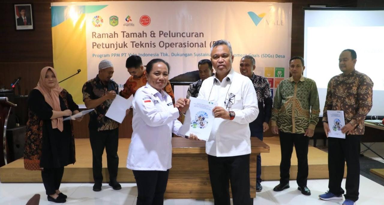 Dukung SDGs Pembangunan Berkelanjutan di Desa, PT Vale Luncurkan PTO PPM