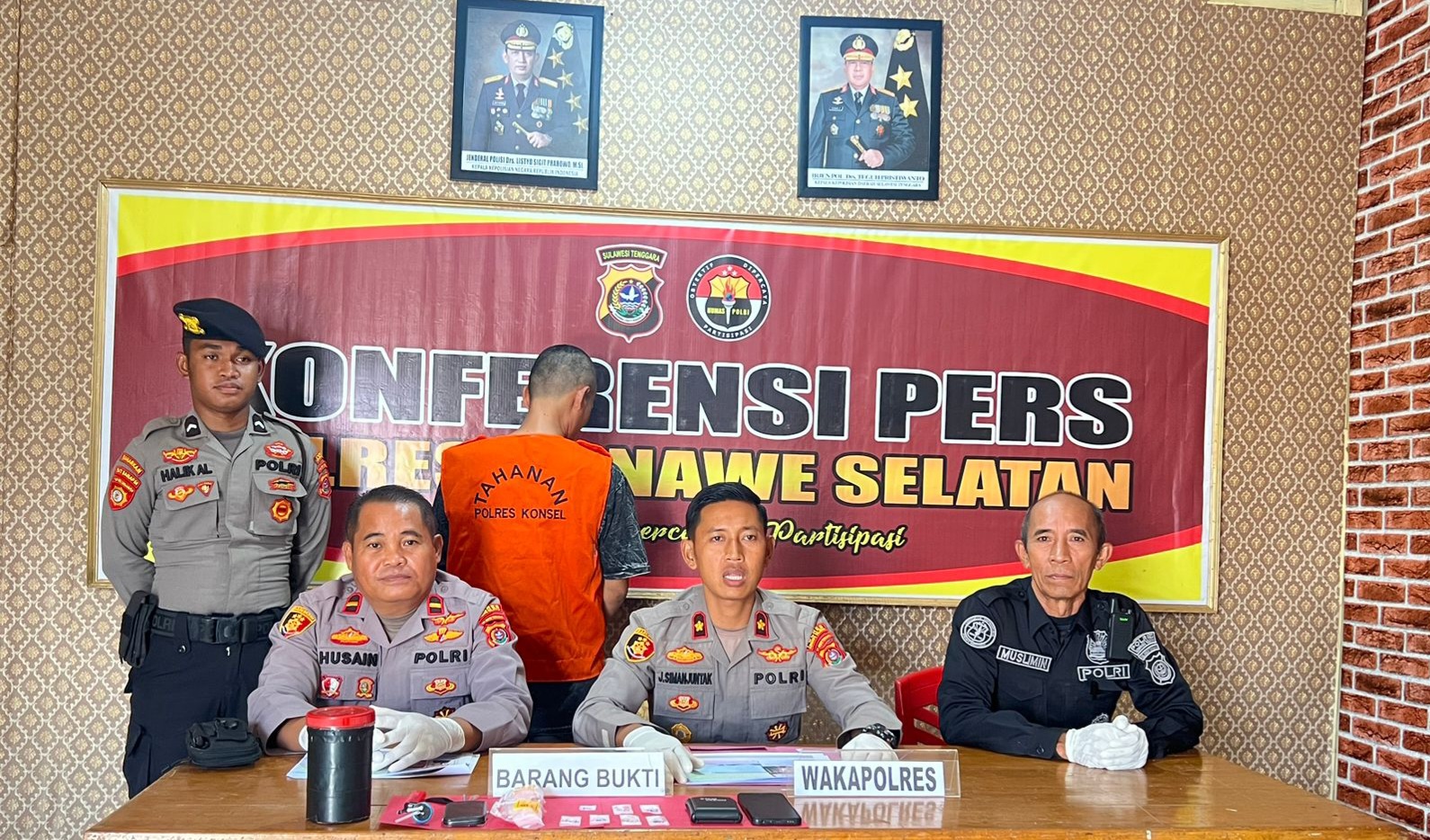 Diduga Pengguna dan Pengedar Sabu, Pemuda Asal Basala Diringkus Satresnarkoba Polres Konawe Selatan