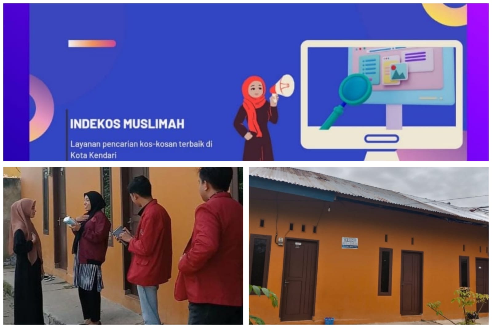 Mahasiswa Unsultra Kembangkan Inovasi Promosi Indekos Muslimah Berbasis Digital