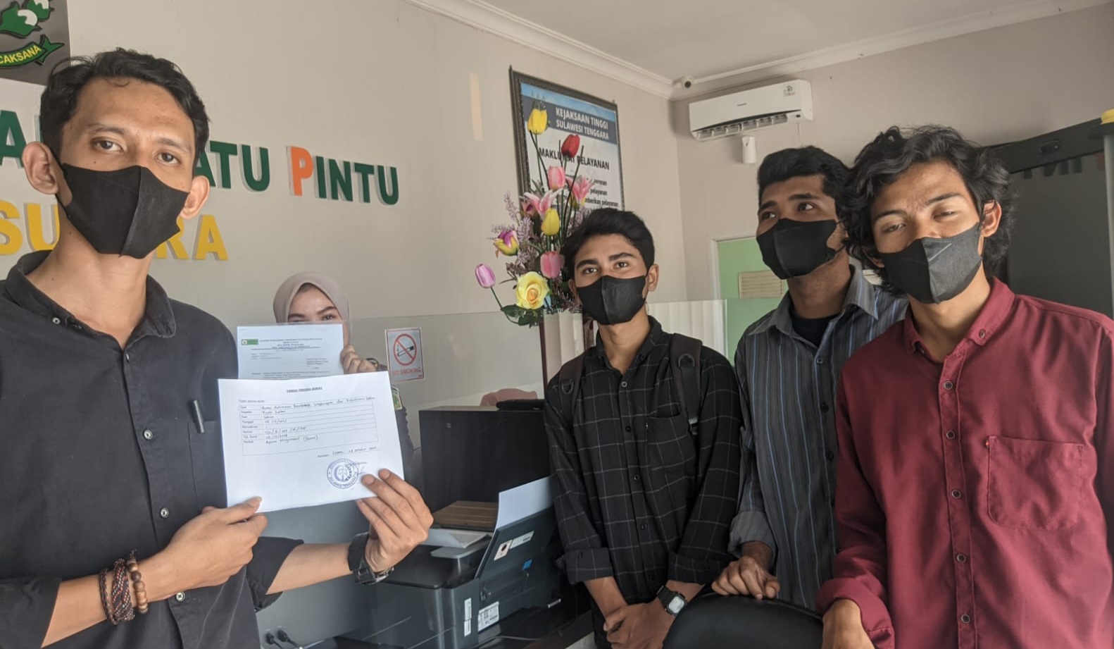 AMPLK Adukan Dugaan Korupsi Proyek Swakelola IPPKH Bendungan Pelosika di Kejati Sulawesi Tenggara