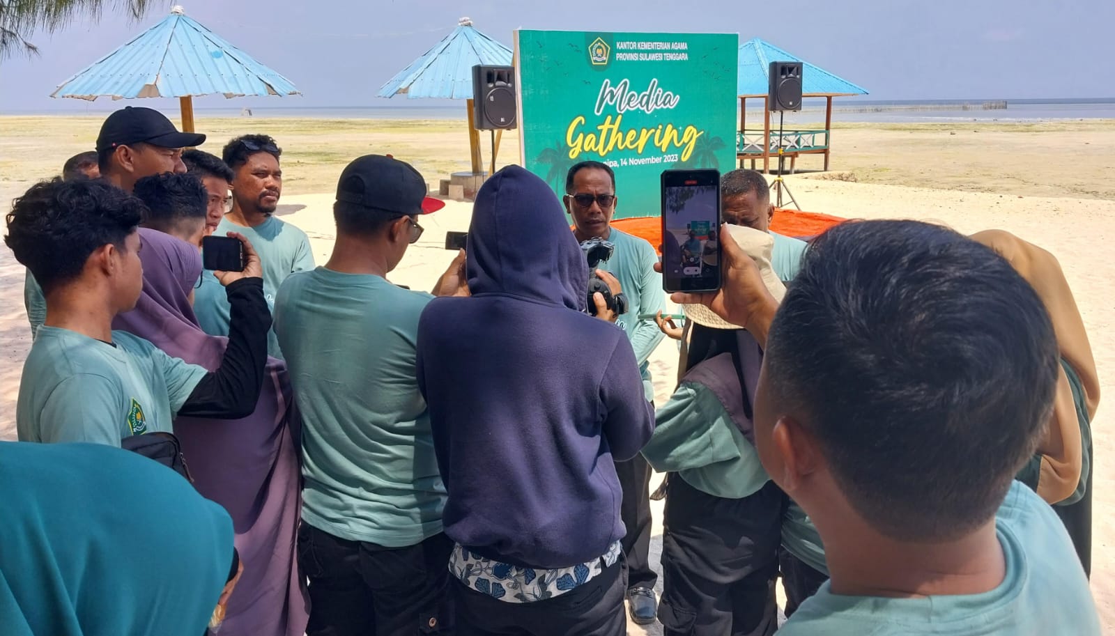 Kanwil Kemenag Sulawesi Tenggara Ajak Insan Pers Sosialisasikan 7 Program Menag
