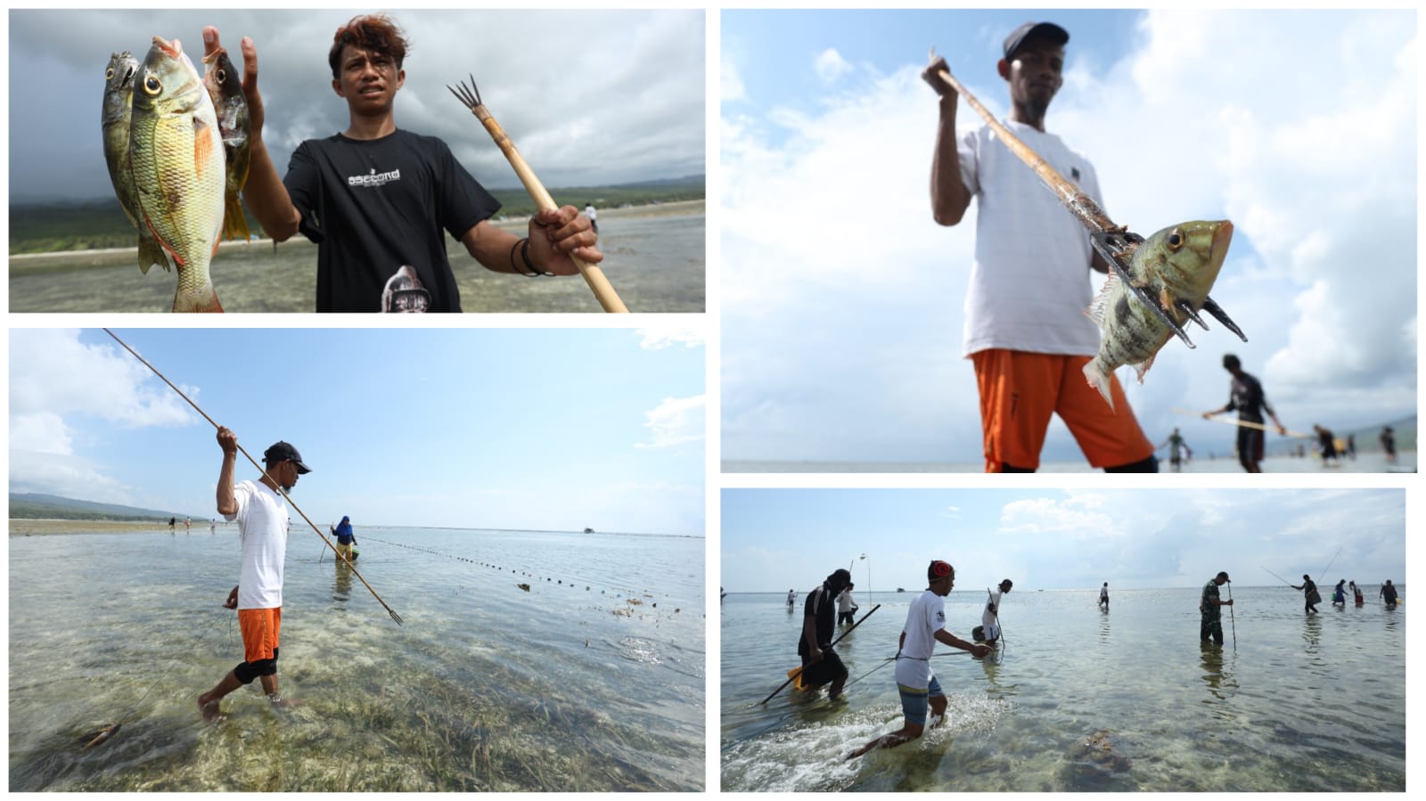 Kegiatan Tombak Ikan Jadi Daya Tarik Wisata Desa Wasuemba Buton