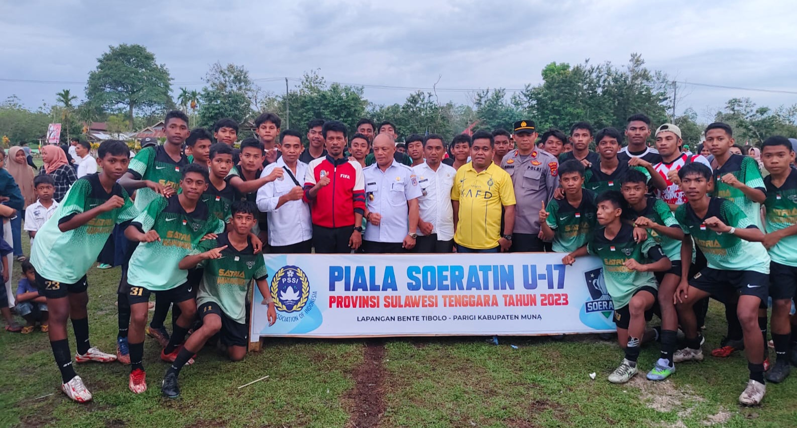 Taklukan PS Mubar di Final, Satria Wakumoro FC Wakili Sultra Piala Soeratin U-17 Jatim