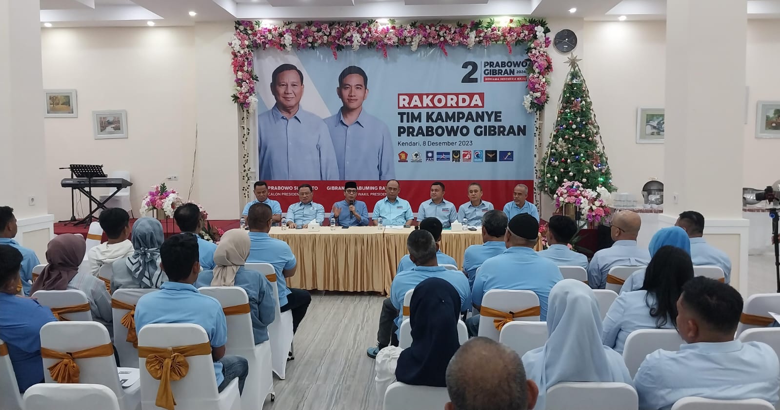 TKD Prabowo Gibran Sulawesi Tenggara Target Menang 75 Persen di Bumi Anoa