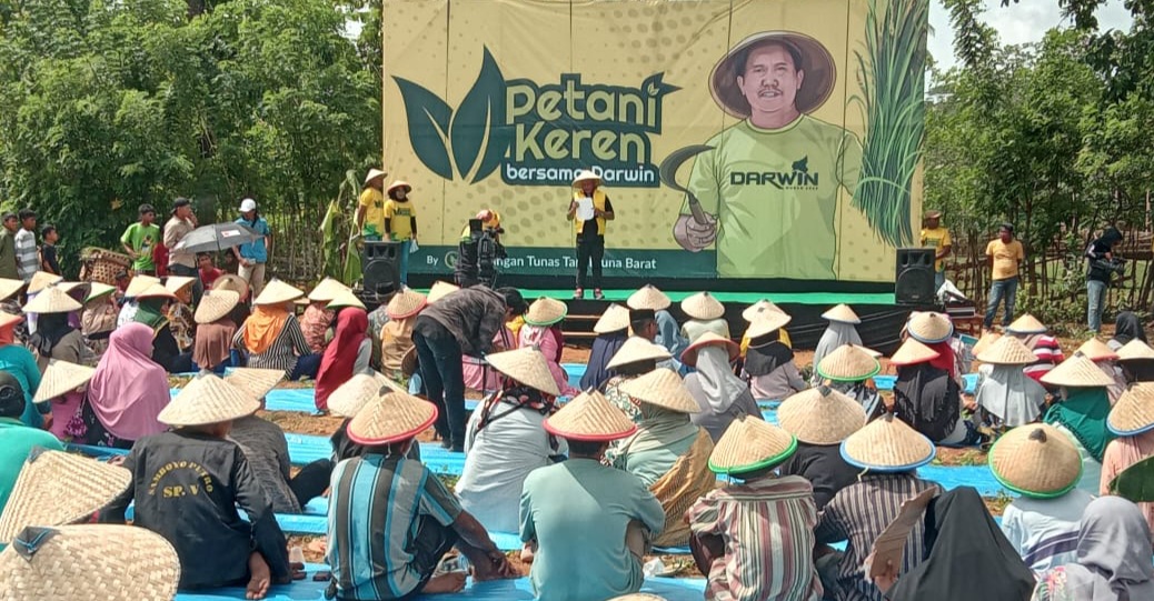 Program Kerakyatan La Ode Darwin Petani Keren Bersama Darwin Diluncurkan