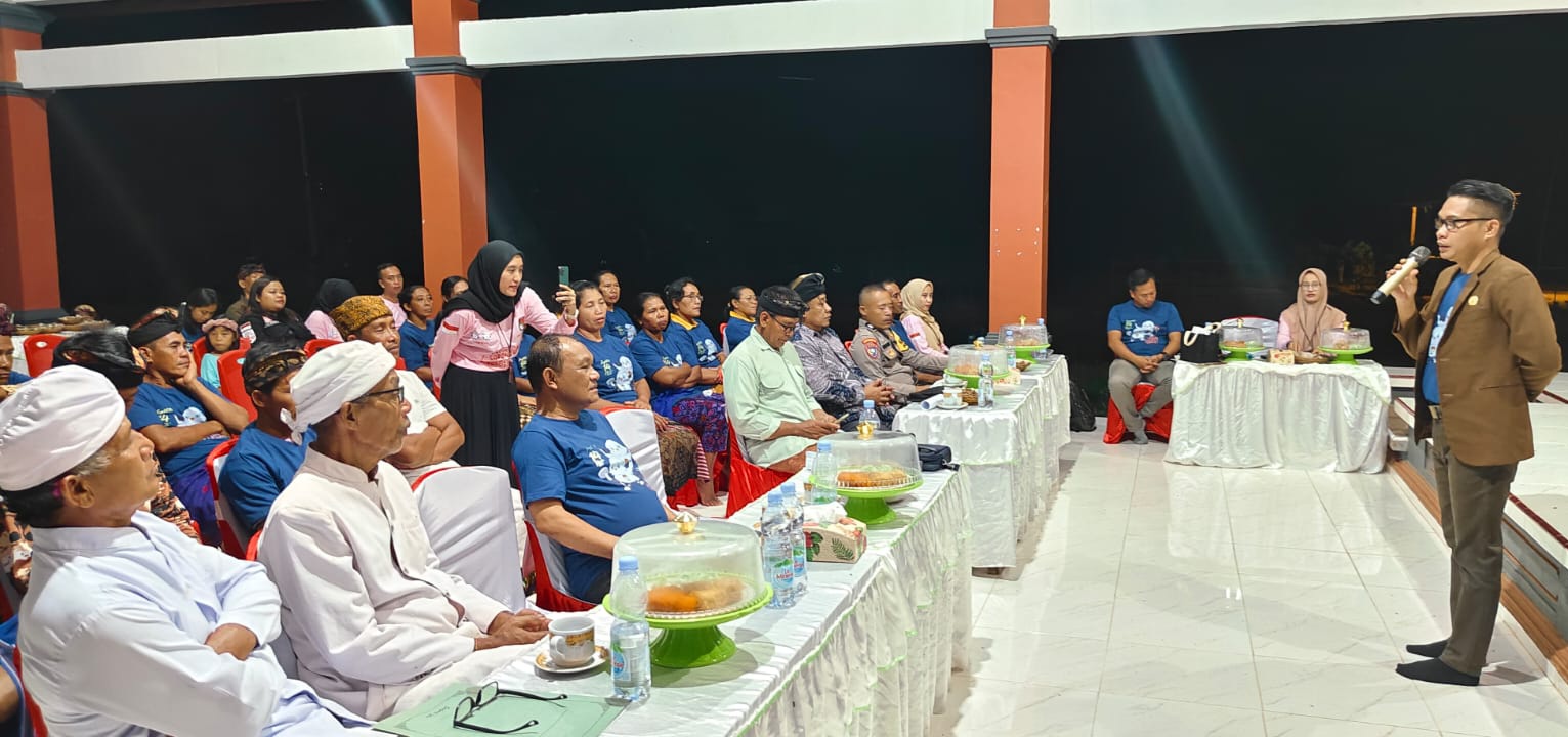 Sosialisasi di Buke, KPU Konawe Selatan: Peran Tokoh Agama dalam Mengawal Pemilu Sangat Strategis