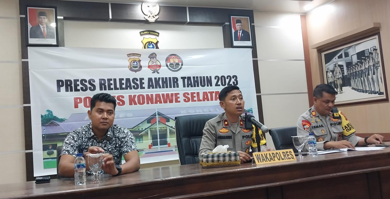 Capaian Kinerja Polres Konawe Selatan 2023 Capai Target LAKIP