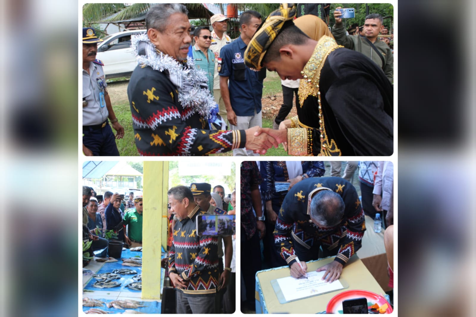 Plt Bupati Muna Resmikan Pasar Rakyat Desa Labasa Tongkuno