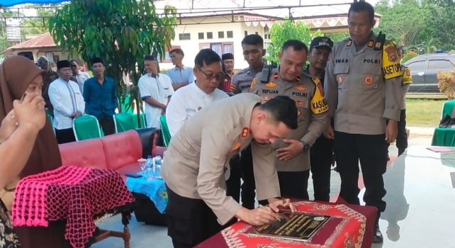 Kapolres Konawe Selatan Resmikan Musala Polsek Atari Jaya