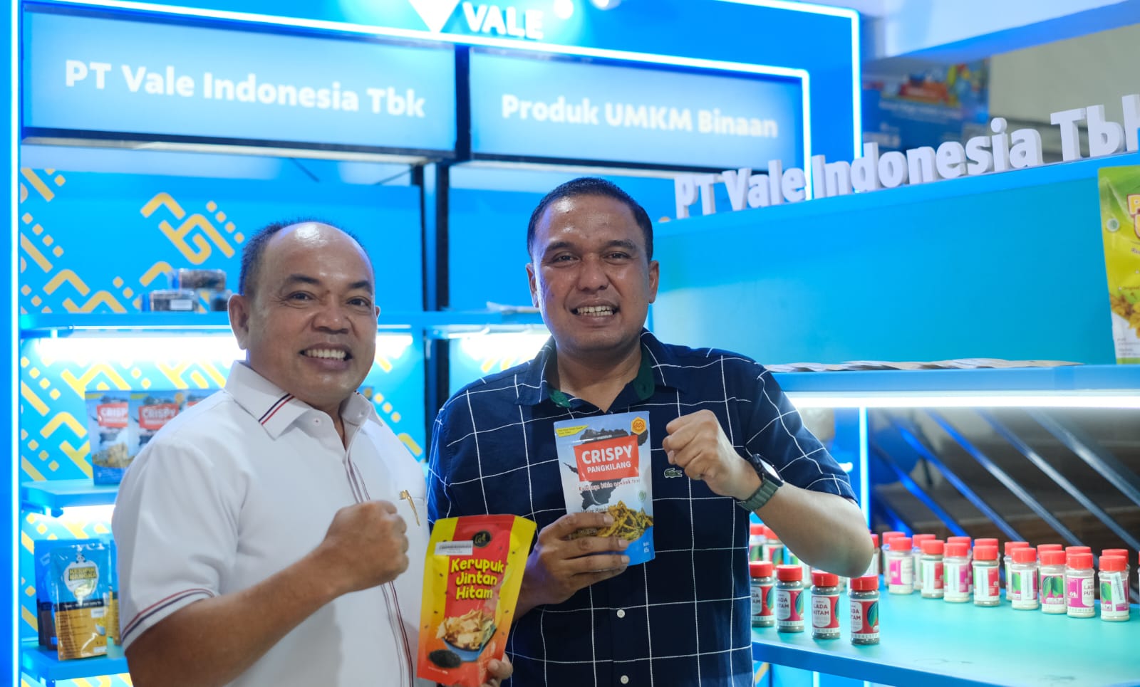 Produk Binaan PPM PT Vale Hadir di Sentra UMKM Apindo Sulawesi Selatan