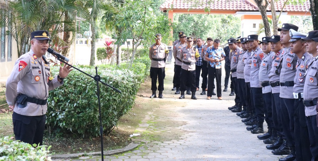 Polres Konawe Selatan Siagakan 150 Personel Amankan Pleno KPU