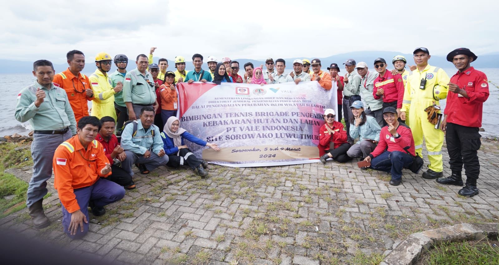 PT Vale Gaet PPI KLHK Antisipasi Kebakaran Hutan dan Lahan di Luwu Timur