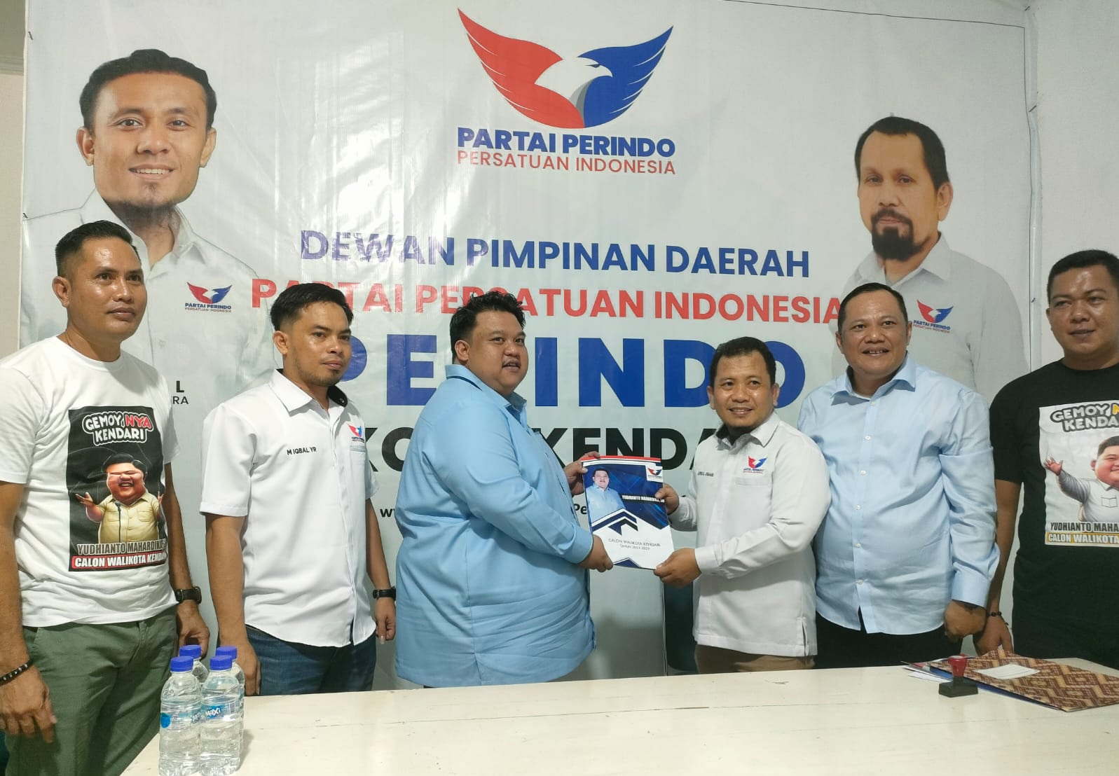 Kembalikan Formulir Pendaftaran di Tiga Parpol, Yudhianto Mahardika Tegaskan Siap Tarung Pilwali Kota Kendari 2024