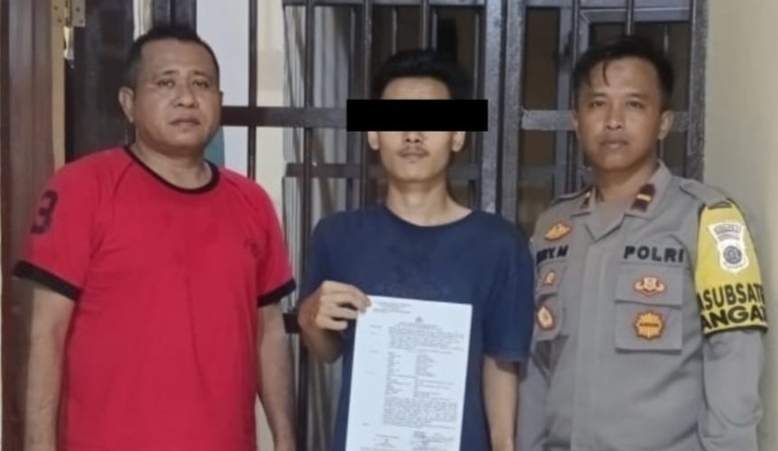 Polsek Angata Tangkap Seorang Pemuda Terduga Pelaku Pencabulan Anak Dibawah Umur