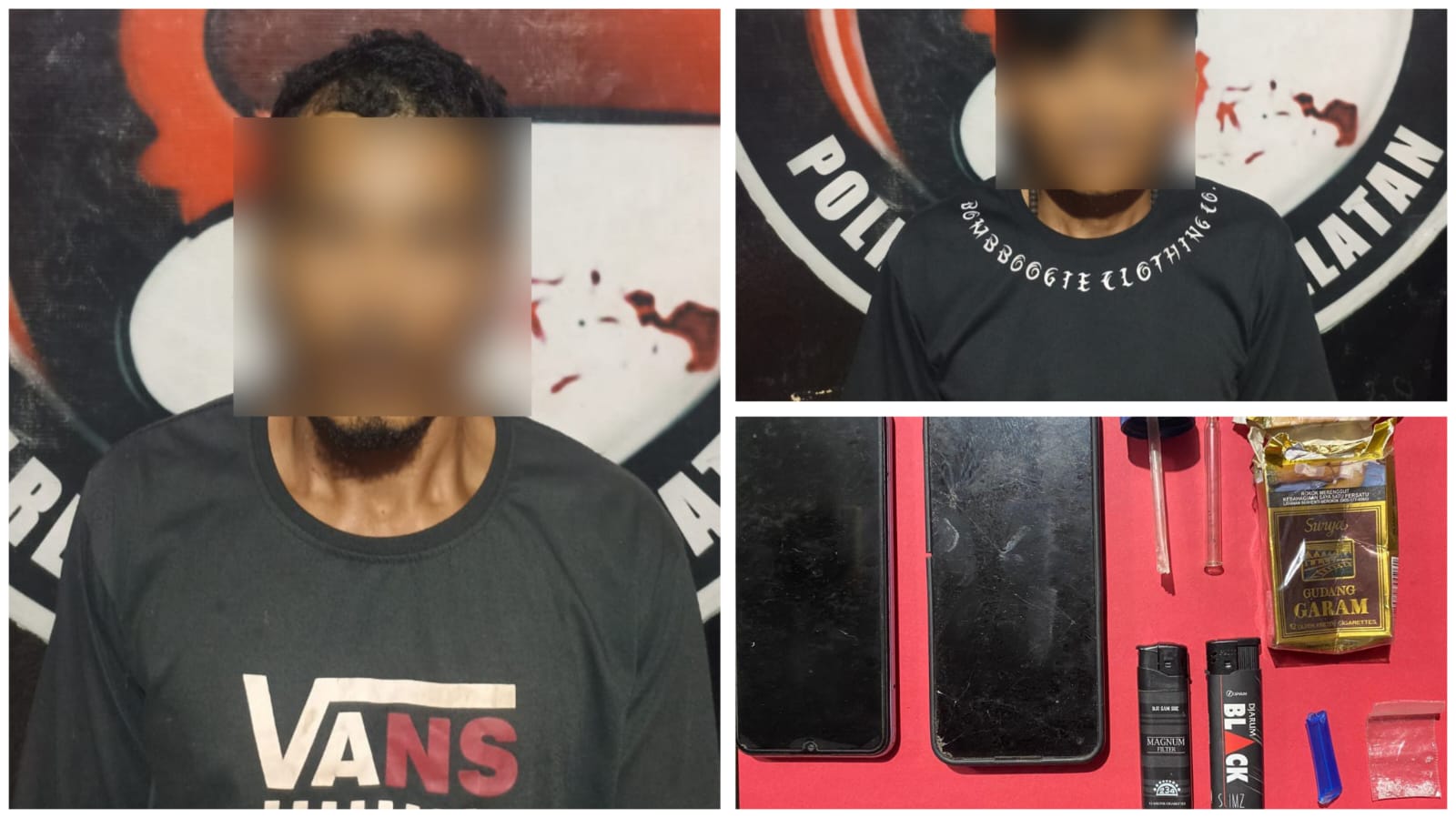 Diduga Edarkan Sabu, Warga Mandonga dan Buke Ditangkap Polisi Konawe Selatan