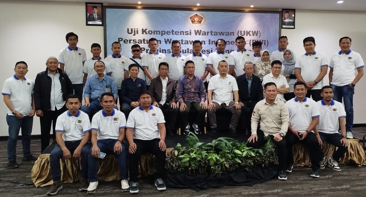 Digelar Dua Hari, 22 Peserta UKW PWI Sulawesi Tenggara Dinyatakan Kompeten
