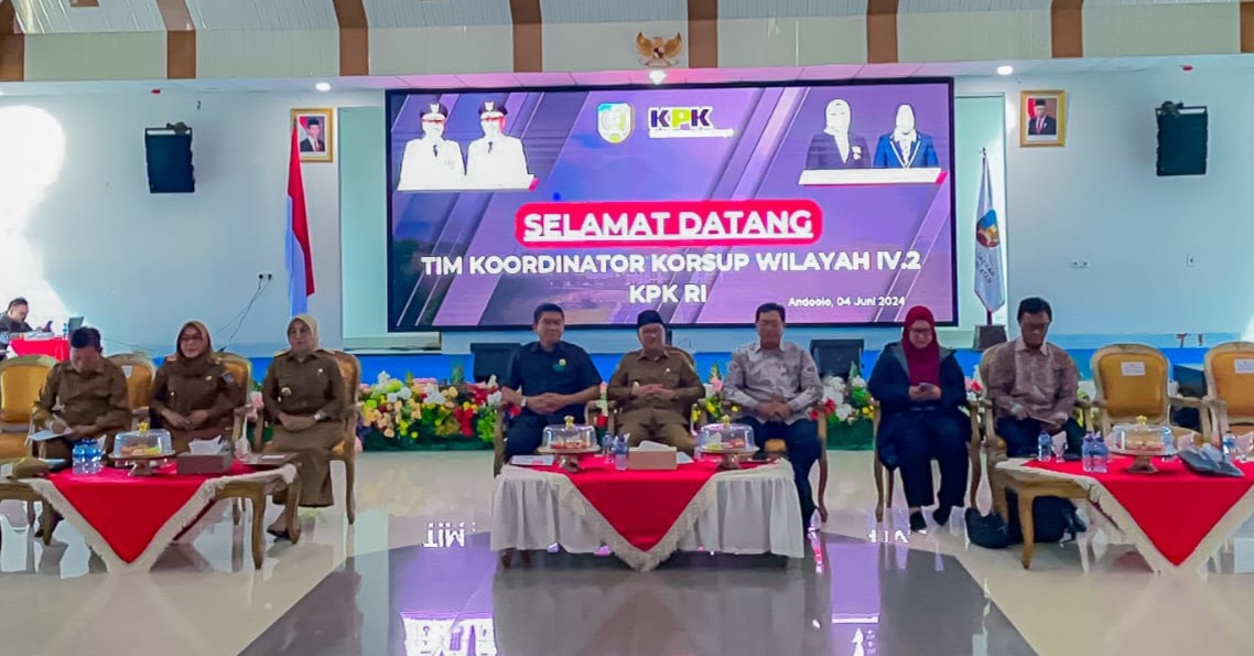 Rakor MCP Terintegrasi 2024, Korsup KPK RI: Konawe Selatan Masuk Zona Biru
