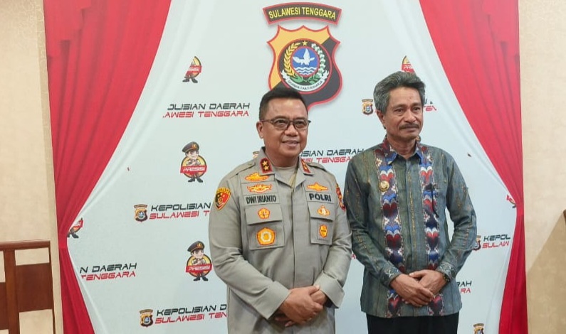 Kuota Penerimaan Bintara Polri Kabupaten Kota Merata, Bupati Amrullah Apresiasi Kapolda Sultra
