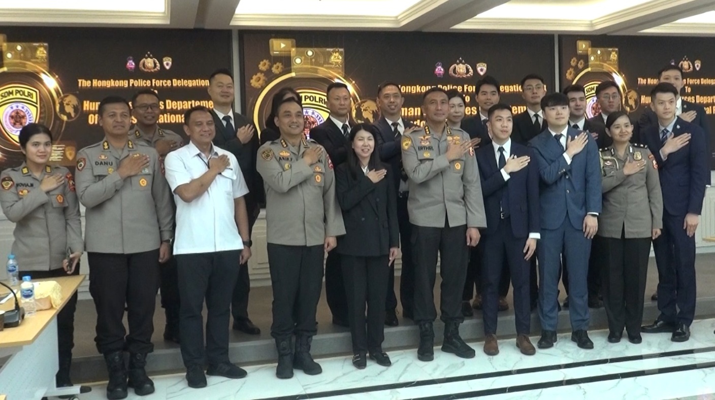 Kepolisian Hongkong Puji Sistem Rekrutmen Polri