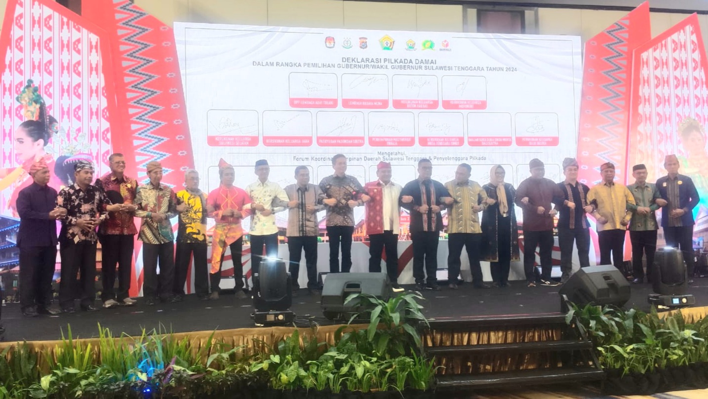 Jelang Pilkada 2024, Kapolda Sultra Silaturahmi dengan Tokoh Paguyuban Kesukuan se-Sulawesi Tenggara