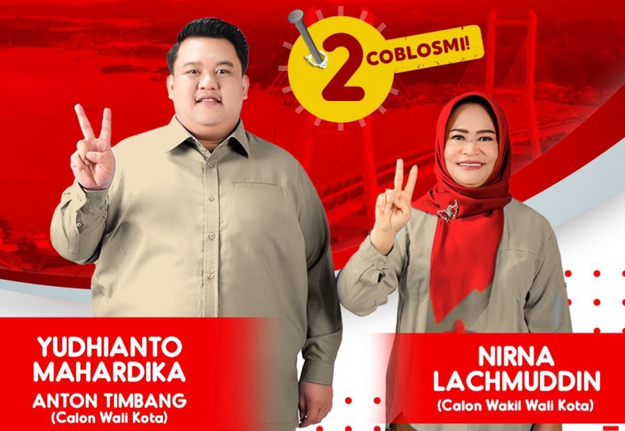 Dapat Nomor Urut 2 di Pilwali Kota Kendari, Yudhi-Nirna: Simbol Kemenangan