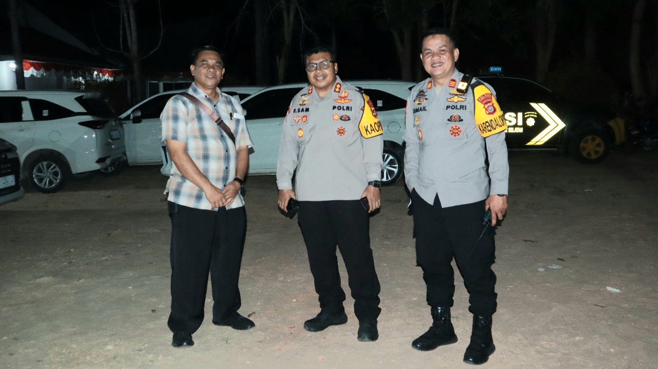 Kapolres Konsel Pimpin Langsung Pengamanan Pengundian Nomor Urut Paslon Bupati dan Wakil Bupati 2024