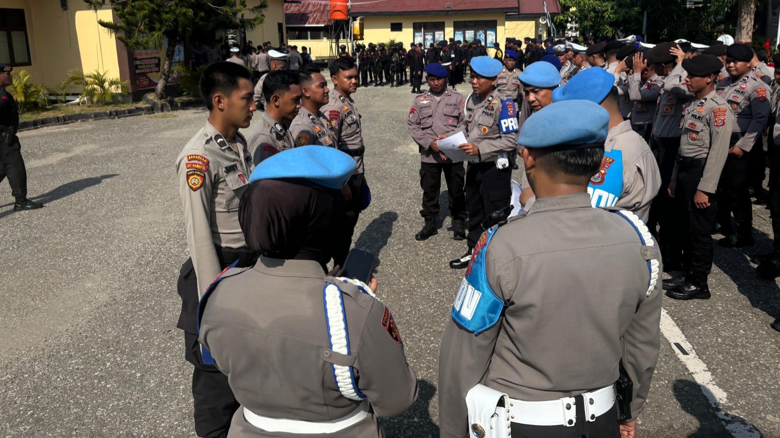 Propam Polda Sultra Larang Personel Bawa Senjata Api dalam Debat Kedua Cagub di Kolaka